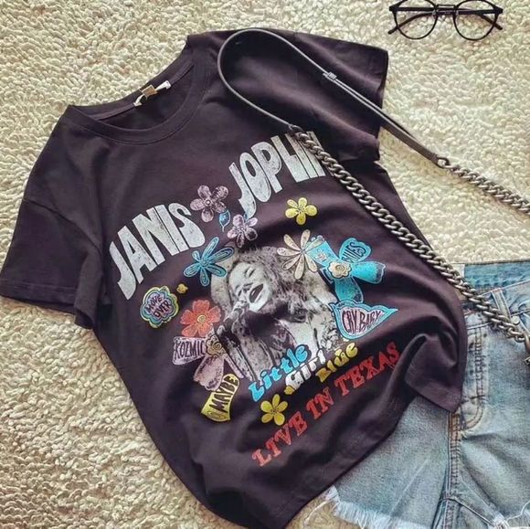 Janis Joplin Graphic Band Tee - Picture 3 of 3